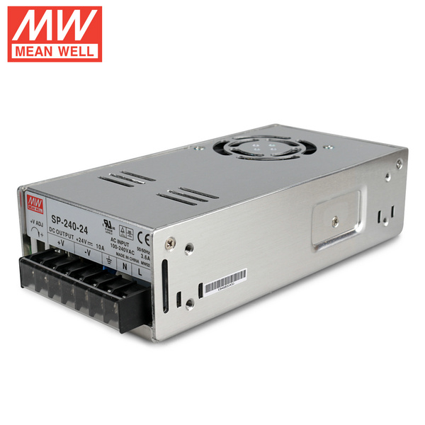 Mean Well SP-240-24 Discontinued, RSP-320-24 Will Be Sent, DC24V 240Watt 10A UL Certification AC110-220 Volt Switching Power Supply For LED Strip Lights